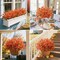20 Bundles Artificial Fall Flowers for Outdoors Decoration